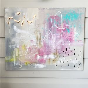 Acrylic canvas painting